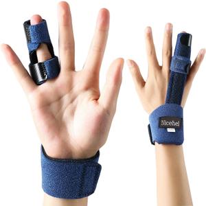 Finger Extension Splint for Trigger Finger, Mallet Finger, Finger Knuckle Immobilization, Finger Fractures, Wounds, Post-Operative Care and Pain Relief (10)
