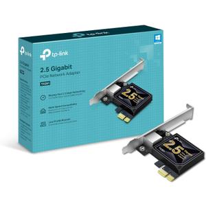 TP-Link 2.5GB PCIe Network Card (TX201) PCIe to 2.5 Gigabit Ethernet Network Adapter, Supports Windows 11/10/8.1/8/7, Win Server 2022/2019/2016, Linux
