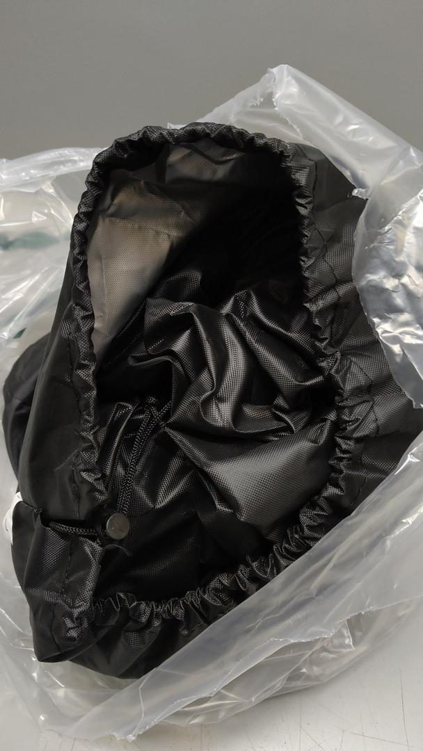 EcoZoro 300D Heavy Duty Motorcycle Cover  All Season Waterproof Outdoor Protection with LockHoles, Night Reflective & Storage Bag Fits up to 96.5" Cruiser, Touring, Sportbike, Dirt Bike, Scooter