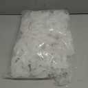 jixsloft Plastic Christmas Light Hanger Clips, Fascia Board Clips, Deck Banister Light Clips, Holiday Lights Clip Hangers Outside Indoor for Fascia Board in Thickness from 1''-1 5/8" (100PCS)