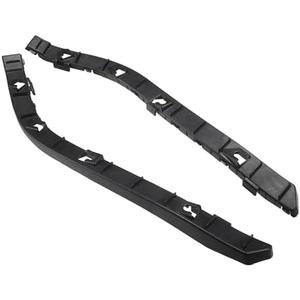 INFINAUTO Bumper Support Bracket, Left and Right Side Rear Bumper Retainer Bracket Hold Mount No.866131R000/866141R000 for Hyundai Accent 2012-2017 ABS Plastic Black, 1 Pair