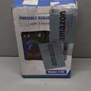 VOSOCO Karaoke Machine with 2 Wireless Microphones, Portable Bluetooth Speaker for Adults Kids, PA Systems Support TWS Echo Adjust TF USB AUX for Home Party Outdoor Travel (T03-2 MICS)