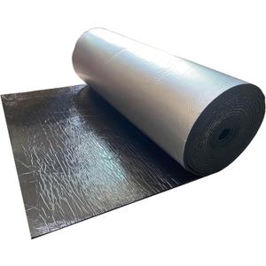Car Heat Sound Deadening Insulation Mat,394 Mil 108 Sqft Automobile Sound Deadening & Heat Insulation Material for Auto Hood Engine Roof Door and Trunk,40in x 394in, Aluminum Foil Finish