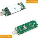 Mini PCI-E to USB Adapter with SIM Card Slot for Module Transfer to USB Interface