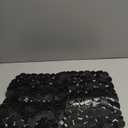 Bligli Pebble Sink Mat for Stainless Steel/Ceramic Sinks, 2 Pack PVC Sink Protectors Mats for Bottom of Kitchen Sink, Dish Drying Mat for Dishes and Glassware, 15.7 x 11.8 inch, Black