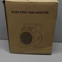 Greenhouse Heater with Digtal Thermostat, 1500W Electric Greenhouse Heaters, Fast Heating with Overheat Protection, Grow Tent Heater for Green House, Outdoor, Patio, Flower Room, Green