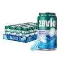 Zevia Zero Sugar Soda, Caffeine Free Cola, 12 oz Cans (24-Pack)  Naturally Sweetened, Zero Calorie Sugar Free Soda - Non-GMO Project Verified, Gluten-Free, Vegan