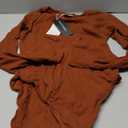 PRETTYGARDEN Bodysuits for Women 2026 Spring Long Sleeve Shirts Fitted Basic Ribbed Layering Tops Fall Fashion Winter Clothes M