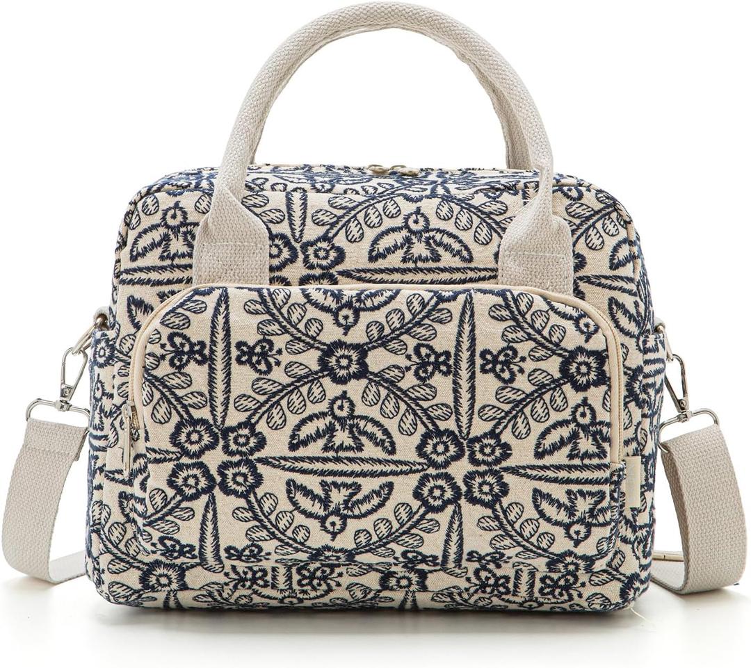 MEXS Insulated Lunch Bag for Women Men Large Reusable Lunch Box Adult Leakproof Portable Cooler Tote Bags for Work Picnic