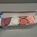 Momcozy Swaddles for Newborns, Quiet Fastener Swaddle Suitable for Infant 0-3 Months, New-Parent-Friendly Sleep Sack, Reduce Startle Reflex, Newborn Boys Girls Registry Essentials, 4 -Pack, Bloom