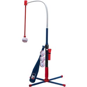 Franklin Sports Grow-with-Me Kids Baseball Batting Tee + Stand Set for Youth + Toddlers - Youth Baseball, Softball + Teeball Hitting Tee Set for Boys + Girls, One Size