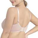 HSIA Minimizer Bras for Women Enchante Full Coverage Underwire Bras Plus Size Lifting Floral Lace Bra for Heavy Breast (Pink, XL)