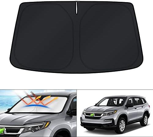 KUST Windshield Sun Shade for 2016-2025 2026  SUV Accessories Window Sunshade Sun Visor Protector Foldable Blocks UV Rays Keep Your Car Cooler