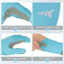 KastKing Sol Armis Pro UPF50+ Fishing Gloves-Quick-Dry, Full Finger & 3/4 Fingerless Sun Protection Gloves Men Women for Outdoor (XX-Large)