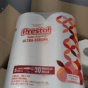Amazon Brand - Presto! Ultra-Strong 2-Ply Toilet Paper, 24 Mega Rolls = 120 Regular Rolls, 308 Sheets Per Roll, Unscented