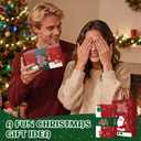 PINNORY Surprise Gift Box Explosion for Money, 18 Bounces Christmas Money Gift Boxes for Cash Pop Up with Gift Bag, Upgraded Elastic Exploding Gift Boxes for Cash, Photos & Notes, Fun Holiday Gift Giving