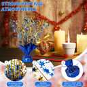 6 Pack Star Table Centerpieces for Party, Birthday Table Decorations for Kids Adults, Party Centerpieces for Tables for Wedding Baby Shower Graduation Holiday Event (Blue Glod)
