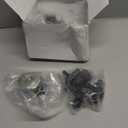 NewYall Water Pump and Thermostat Housing with Gasket Kit for Ford Escape 05-14, Focus 03-11, Fusion 06-14, Ranger 01-11, Transit Connect 14, Lincoln MKZ 11-12, Mercury Mariner/Milan 06-11