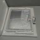 FENNIO Vanity Mirror with Lights 14"12" Makeup Mirror with Lights,Lighted Vanity Mirror Tabletop,Smart Touch with 3-Color Lighting,Dimmable,for Vanity Desk Tabletop (White)