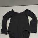 Century Star Long Sleeve Leotards for Girls 12-14 Years - Ballet Dance Leotards Toddler Girl Gymnastics Ballerina Kids Outfits (01 Black)