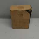 Vine Creations White Glass Soap Dispenser Set, Dish Soap and Hand Soap Dispenser Set with Stainless Steel Pump, 16 oz Glass Dispensers for Kitchen or Bathroom Decor (Matte White Bottle/Brushed Brass)