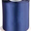 4" Inch Double Faced Satin Ribbon Navy Solid Polyester Craft Ribbon - 25 Yards Perfect for Gift Wrapping, Crafts, Wreath, Wedding Party Ceremony Decoration, Floral Arrangement, Sewing