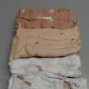 GLLQUEN BABY Receiving Blanket Boy Cotton Muslin Swaddle Blankets Girl Newborn Squares Breathable & Soft Thin Baby Blankets Cloths Double Absorbent Infant Swaddling Wrap - 6 Pack (Sun)