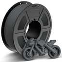 TECBEARS Rapid PETG Filament 1.75mm，High Speed 50-600mm/s 3D Printer Filament, High Toughness PETG, Grey 1KG
