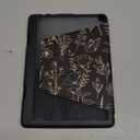 Uppuppy for iPad mini 7/6 Case - for iPad mini 6th/7th Generation Cases Women Cute Folio Cover Pencil Holder Girls Girly Floral Aesthetic Pretty Rotating Stand for Apple Mini 6/A17 Pro Case 8.3 Inch