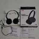 JVC HA-S23W Wireless Headphones - On Ear Bluetooth Headphones, Foldable Flat Design, 17-Hour Long Battery Life (Black)