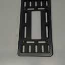 BGGTMO Front License Plate Mounting Kit- License Plate Bracket Holder Frame- Universal Bumper Car Tag Frame Mount Adapter with Stainless Steel Screw Cap, Cable Ties