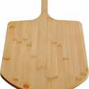 Pizza Board Pizza Peel Bamboo Pizza Cutting Board20 X16 Wood Pizza Serving Board For Kitchen Charcuterie Board (16inch, 02)
