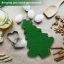 2 x FAVOMOTO Christmas Tree Cake Pan, 3D Silicone Baking Mold Non-Stick for Cakes Chocolate & DIY Holiday Christmas Baking Parties