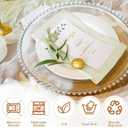 Hoolerry 50 Pcs Clear Charger Plates Bulk 13 Inch Plastic Round Dinner Plate with Beaded Rim Acrylic Round Plates Decorative Charger Service for Home Birthday Wedding Party Events Table Decor, about 13 inch