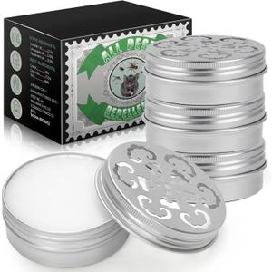 4 Pack Peppermint Oil to Repel Raccoons and Skunks, Skunk Repellent for Yard, Skunk Repellent Keeping Raccoons Out of House Garages, Human Pet Dog Plant Safe