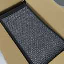 Stair Treads Carpet 15 pcs for Wooden Steps with Non Slip Rubber Backing, 100% Polyester Soft Stairs Resistant Indoor Skid Runner Safety Rugs for Kids Elders and Pets 30" * 8" (Dark Gray)