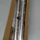 Nickel Spring Tension Shower Curtain Rod, 40-76 Inches Adjustable Curtain Rods No Drill, Stainless Steel Rustproof, No-Drilling, Anti-Slip