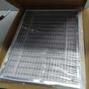 18"x24" Gable Vent - Premium AluminumFilter Screen for Removable, Ideal for Gables, Sheds, and Attics - Vent Opening 16"x22" - Boost Ventilation and Guard Against Moisture