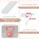 6 Pcs Support Brackets for 16in Wide Shelving Wire Wire Shelf Brackets Closet Rod Bracket Closet Support Bracket with Anchors and Pins for Installation Wires Shelving Supports Closets