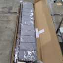 OLEVS King Bed Frame with Headboard, Metal Platform Bed King Size with 2-Tier Storage, LED Light & Charging Station Type C, No Box Spring Needed, Easy Assembly