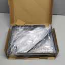 Closet Rod Bracket Heavy Duty Total Up to 300 lbs (6-Pack)- Wall Mounted Shelf Supports for Closet, Garage, Laundry, Rust-Proof Metal with Screws & Anchors, Black