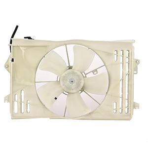 PartsFlow Radiator Cooling Fan Assembly for 2003 2004 Pontiac Vibe for 2003 2004 2005 2006 2007 2008 Toyota Corolla/Matrix 620-546