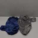 FabriCastle Small Dog Sweaters, 3-Pack Dog & Cat Clothes, Ultra Soft and Warm Pet Jackets for Small Dogs Boy & Girl, Winter Pet Apparel Costumes, Puppy Outfits (Grey,Blue,Dark Blue, Large)