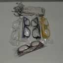 Eyekepper 5-pack Oversized Reading Glasses Square Large Frame Readers for Men and Women +1.75