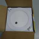 6" LED Dimmable Downlight with 90-Min Emergency Battery Backup, 12W, 5 CCT Selectable 2700K-5000K, Ultra-Slim Recessed Light, 1080 Lumens, 80 CRI | UL/ETL/IC/Damp Rated, Energy Star, 1 Pack