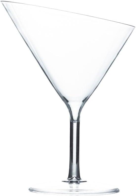 Clear Martini Cups - Plastic, Case Of 72, 1 Packs X 72 - For Shots, Samples & Entertaining, Small
