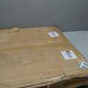 Sintuff 8 Person Boho Table Low Folding Picnic Table Beach Portable Low Wood Floor Event Foldable Garden Wedding Party Camping Picnics with Runner Set(Dark Brown, 30 x 60 Inches, Vertical Stripe) (Walnut Color)