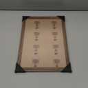 Giftgarden 11x14 Picture Frame Rustic Brown, 11 by 14 Thin Photo Frame for Wall Tabletop Display, Single