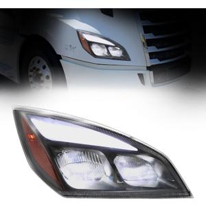 LED Headlight Assembly Fit for 2018-2024 Freightliner Cascadia Right side