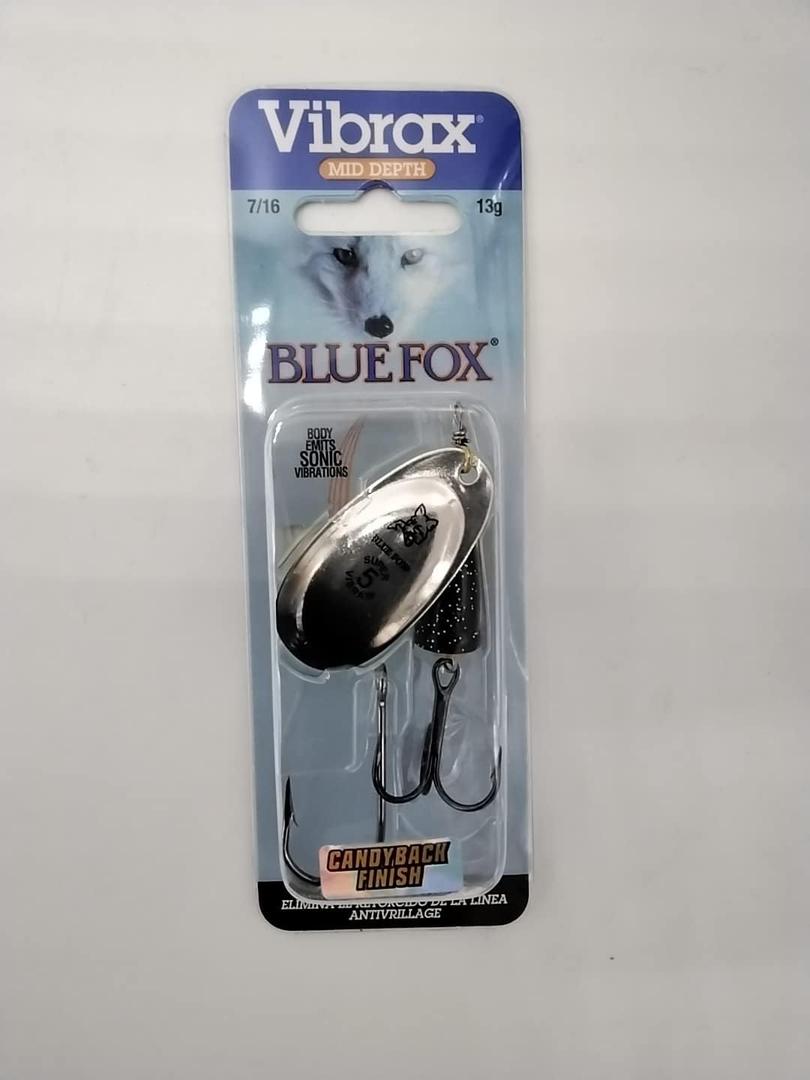 Blue Fox Blue Fox Classic Vibrax Terminal Tackle Black Chartreuse Candy Back Size (5-7/16 oz) Blue Fox Blue Fox Classic Vibrax Terminal Tackle Black Chartreuse Candy Back Size (5-7/16 oz)